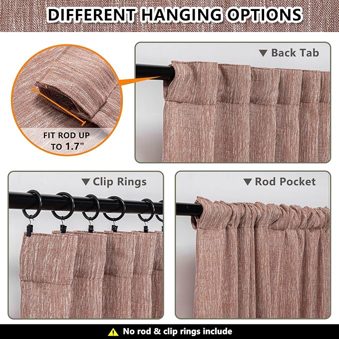 MYSKY HOME Living Room Curtains - Image 3