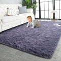 TWINNIS Super Soft Shaggy Rugs Fluffy Carpets 4x5.9 Feet, Indoor Modern Plush by TWINNIS