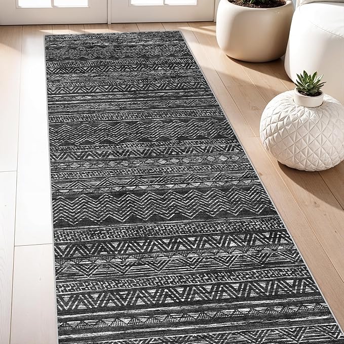 3x7 Washable Hallway Runner Rug by Ksrau