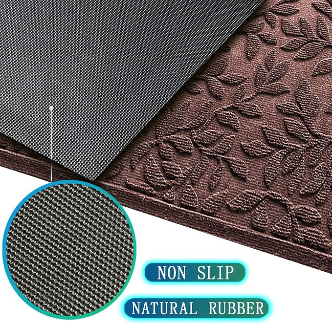 Bulijojo Sturdy Front Entrance Doormats, Durable Heavy Duty Welcome Mat - Image 2