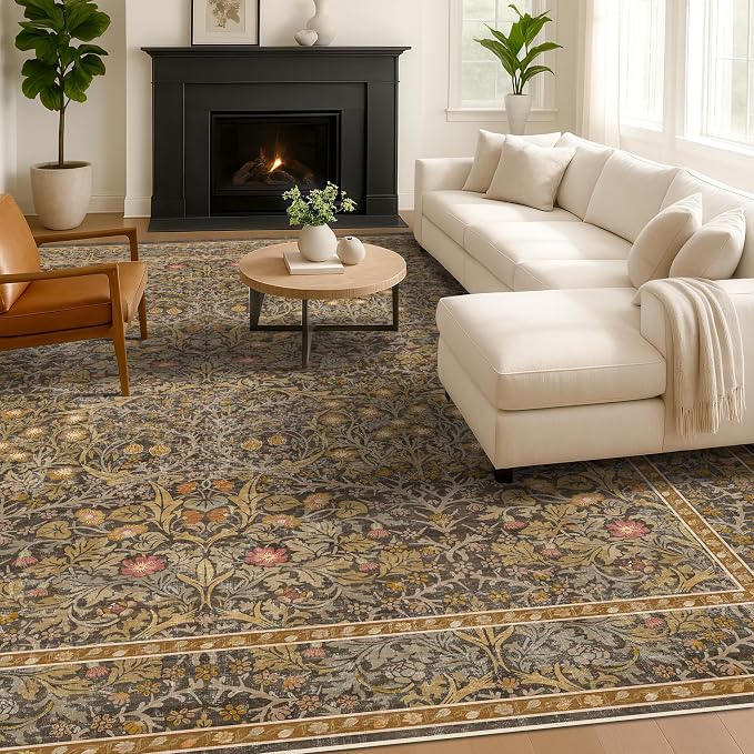 Large 8x12 Boho Living Room Rug - Image 3
