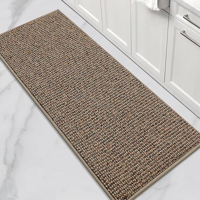 BEQHAUSE Kitchen Runner Rugs 24"x60", Non-Slip Kitchen Mats by BEQHAUSE
