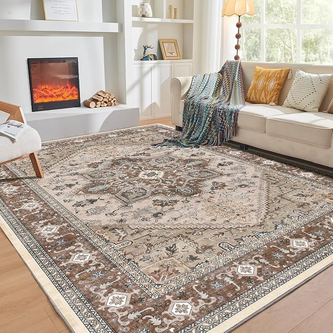 OPPODREAM Soft 10x14 Area Rugs, Washable Rugs 10x14 by OPPODREAM
