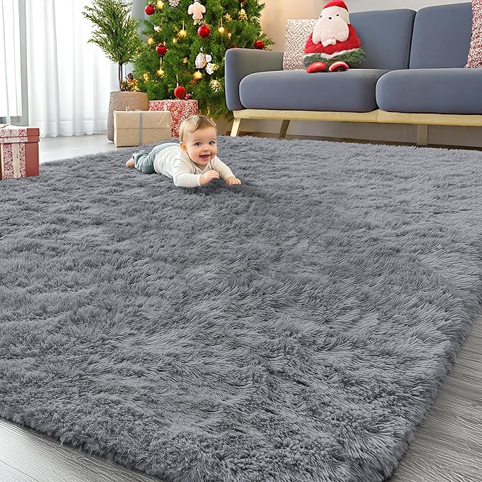 OLANLY 9x12 Machine Washable Large Area Rugs by OLANLY