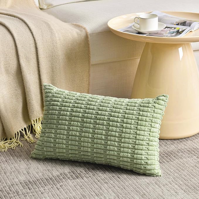 Fancy Homi Set of 4 Spring Lumbar Rectangle Decorative Throw Pillow Covers - Image 2