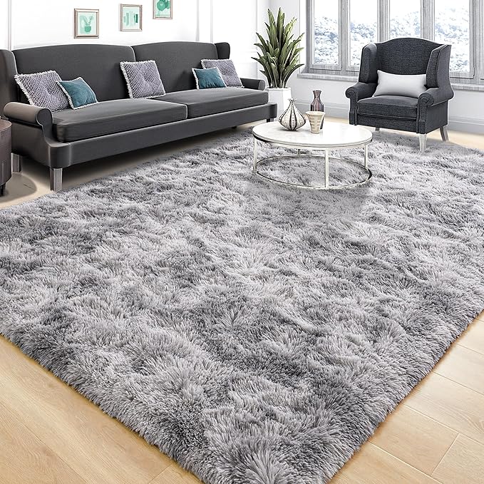 Tepook Area Rugs 9x12 for Living Room, Super Soft Fluffy Rugs for Bedroom - Image 2