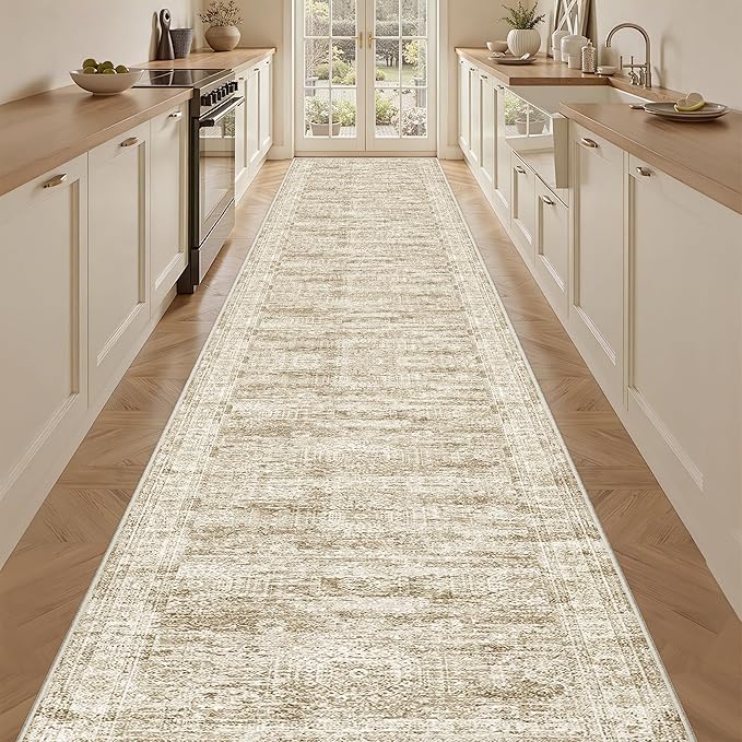 3x20 Washable Runner Rug for Hallway, Non-Slip Long Hallway Runner for Entryway - Image 5