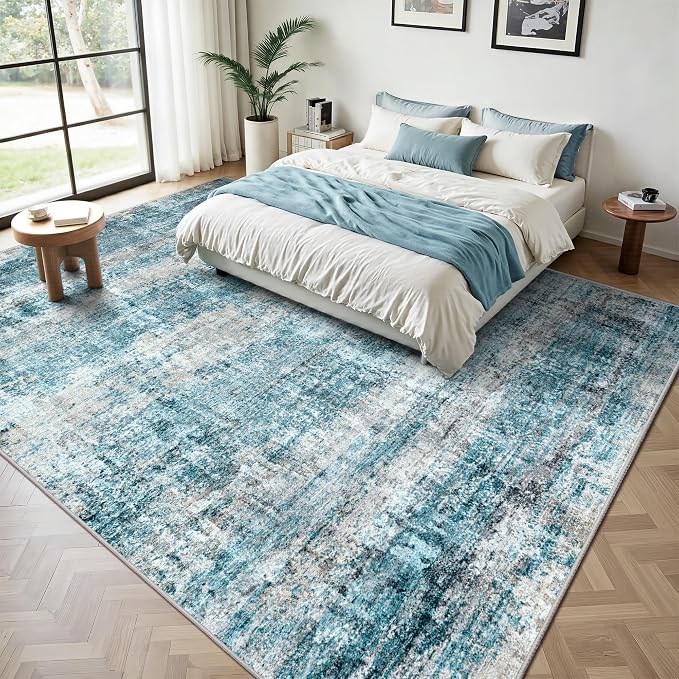 LEPEII 8x10 Area Rugs, Machine Washable Low Pile Rugs - Image 3