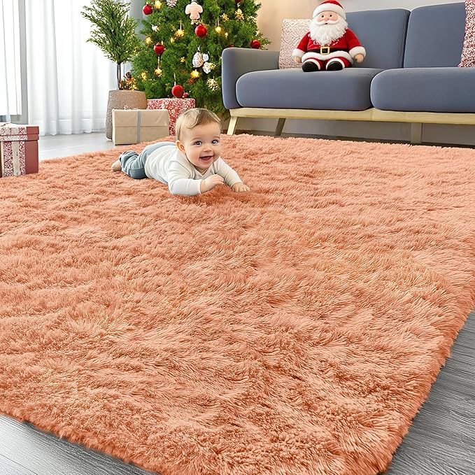 OLANLY 8x10 Machine Washable Large Area Rugs by OLANLY