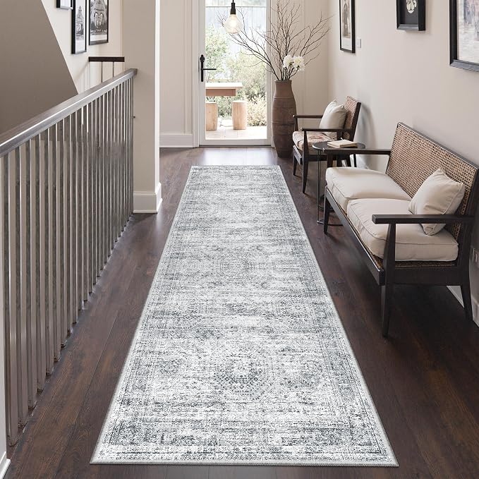 2x7 Runner Rug Non Slip, Thin Entryway Washable Rug - Image 5