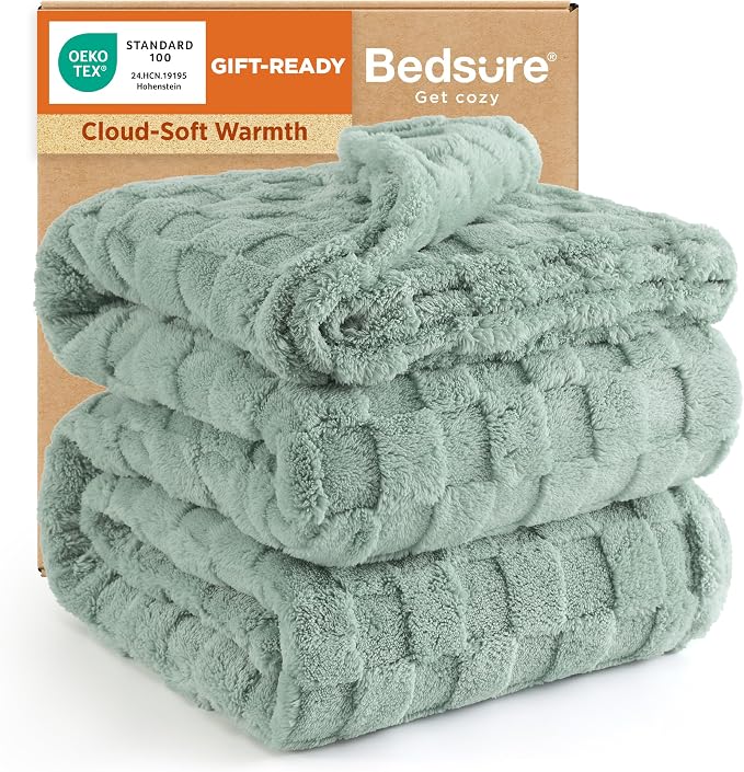 Bedsure GentleSoft Blankets Queen Size by BEDSURE