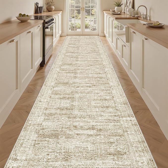 3x18 Washable Runner Rug for Hallway, Non-Slip Long Hallway Runner for Entryway - Image 5