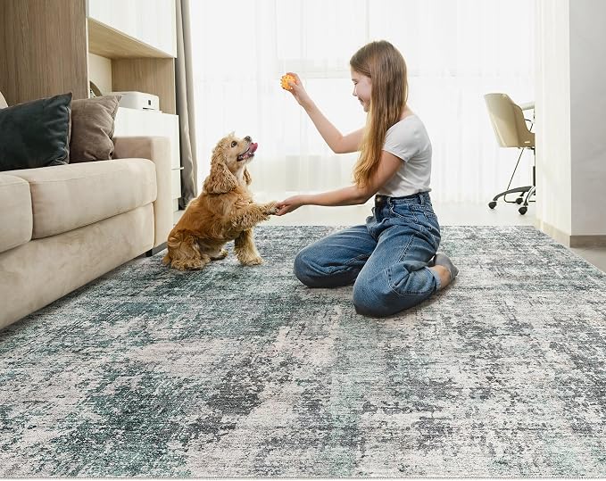 UERMEI 8x10 Area Rug Living Room Rugs - Image 5