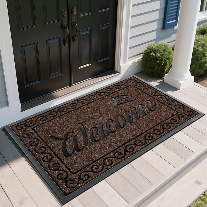Yimobra Welcome Mat, Heavy Duty Sturdy Door Mats by Yimobra