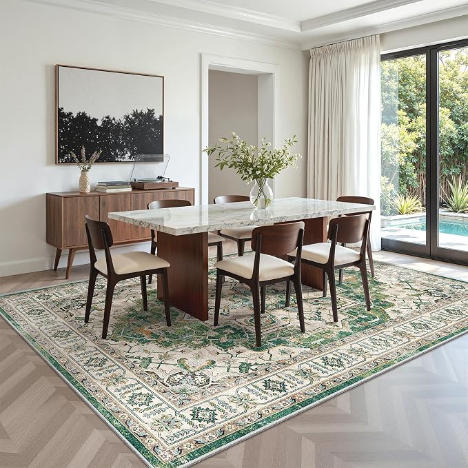 zesthome 6x9 Area Rugs, Machine Washable Rugs - Image 8