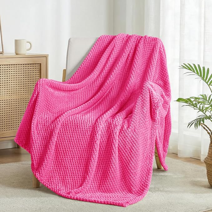 Exclusivo Mezcla Fleece Throw Blanket Extra Large, Super Soft and Warm Blankets by ExclusivoMezcla