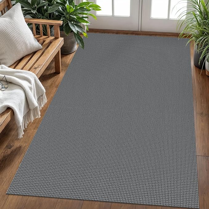 KOZYFLY Boho Rugs for Entryway Rugs 4x6 ft Washable Area Rugs Rubber Backed - Image 2