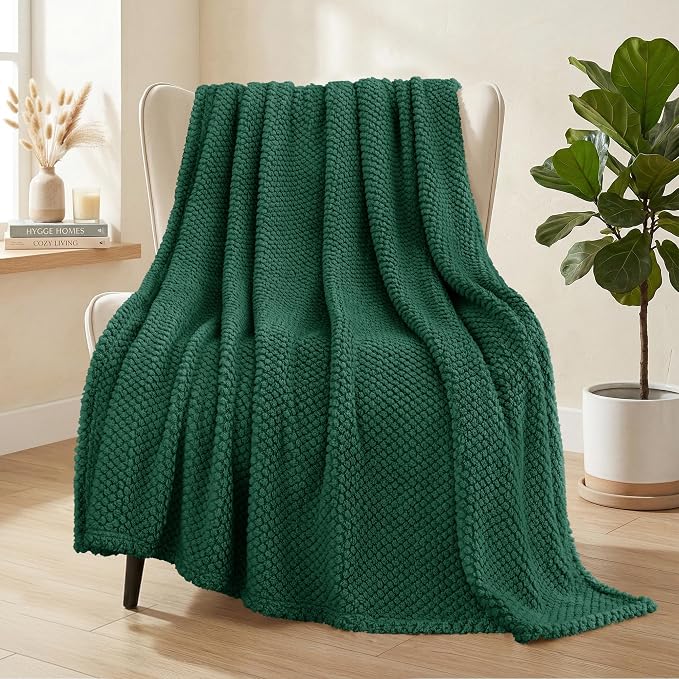 Whale Flotilla Extra Large Fuzzy Fleece Throw Blanket by WHALEFLOTILLA