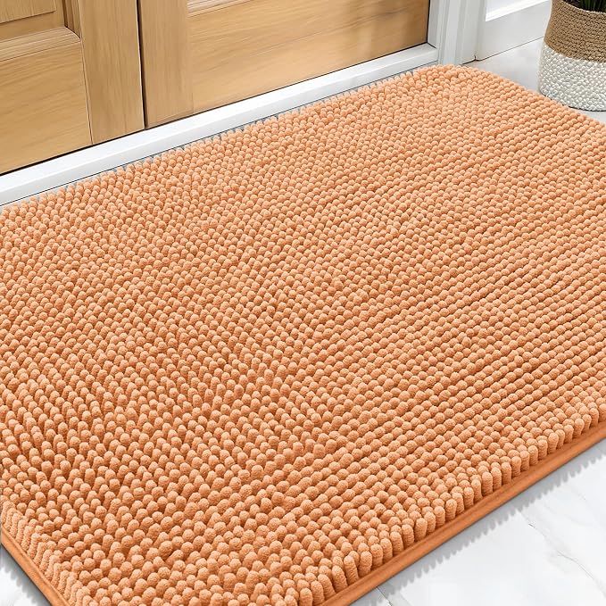 OLANLY Dog Door Mat for Muddy Paws 34x21, Absorbs Moisture and Dirt, Absorbent by OLANLY