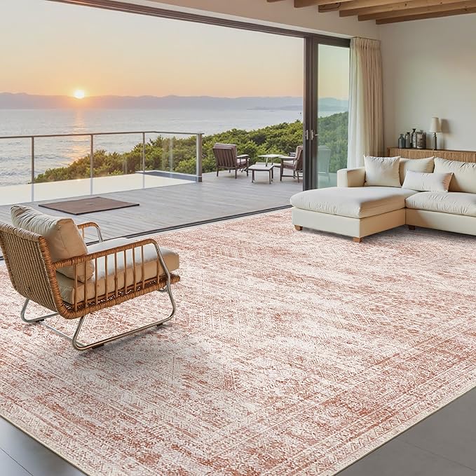 Washable Area Rug 8x10, Large Soft Rugs - Image 2