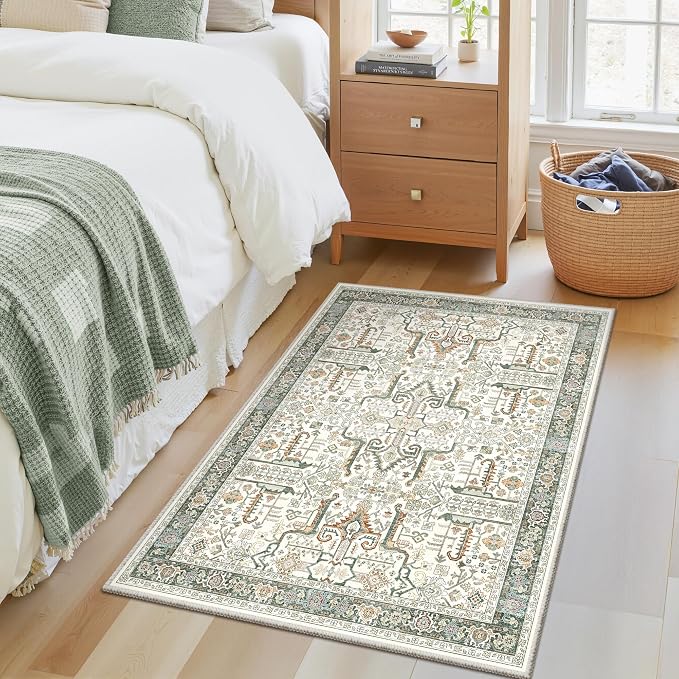 Washable 2x3 Entryway Area Rug - Image 3
