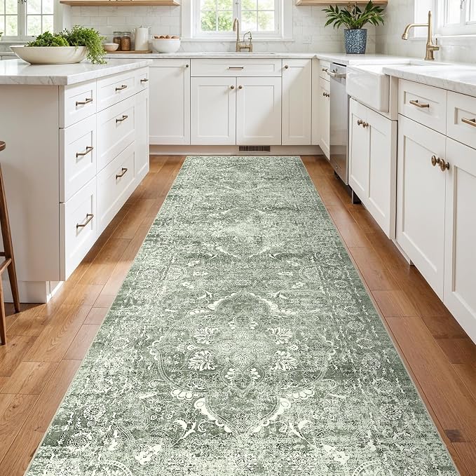 4x12 Washable Hallway Runner Rug - Image 4