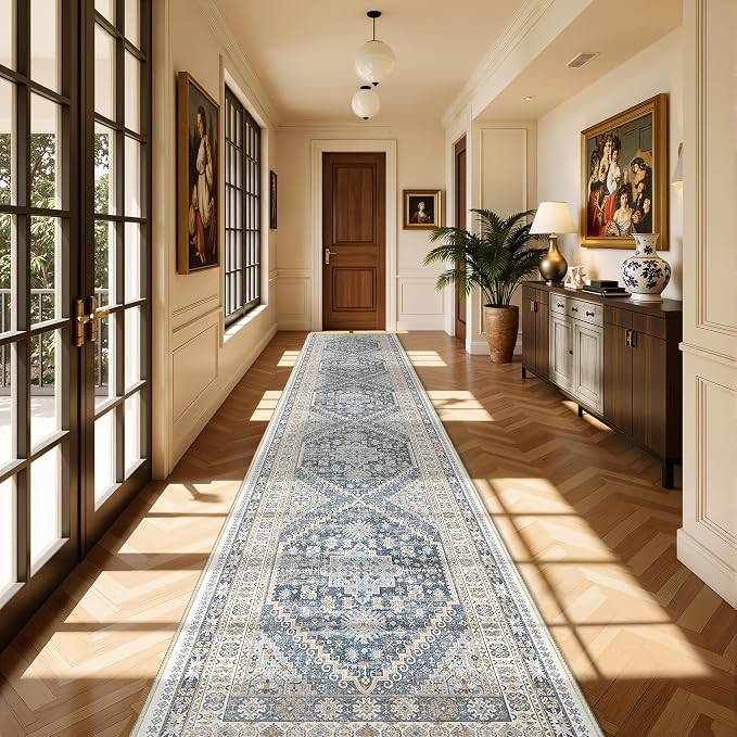 Washable Runner Rug 2.5x16, Non-Slip Long Kitchen Mats - Image 4