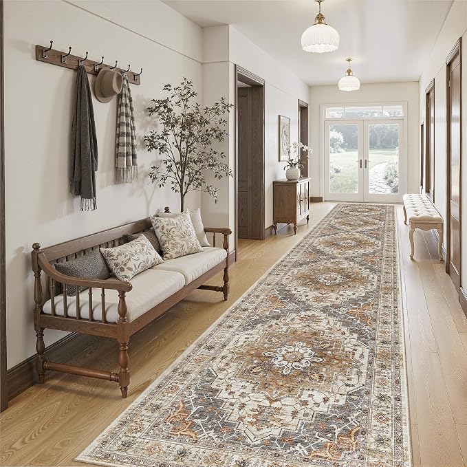 Madane Hallway Runner Rug 2'6''x16' Kitchen Runner - Image 2