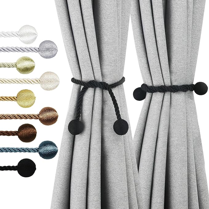 Curtain Tiebacks Outdoor Elegant Decorative Tie Backs Modern Rope Tiebacks by CurtianTiebacks