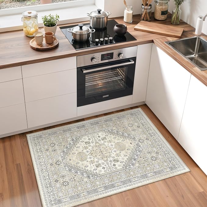 zesthome 2x3 Entryway Rug, Soft Washable Rugs, Non Slip Area Rug, Stain - Image 4