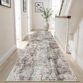 3x10 Washable Runner Rug for Hallway: Non Slip Runners Rugs Easy-to-Clean by WIEVEDENS