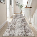 Hallway Runner Rug 2x8 Washable: Entryway Runners Rugs Non Slip Easy-to-Clean by WIEVEDENS
