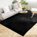 Ashler Faux Fur Rug, Ultra Soft Faux Rabbit Fur, 5 x 7 Feet Rectangle, Machine by AshlerHomeDeco