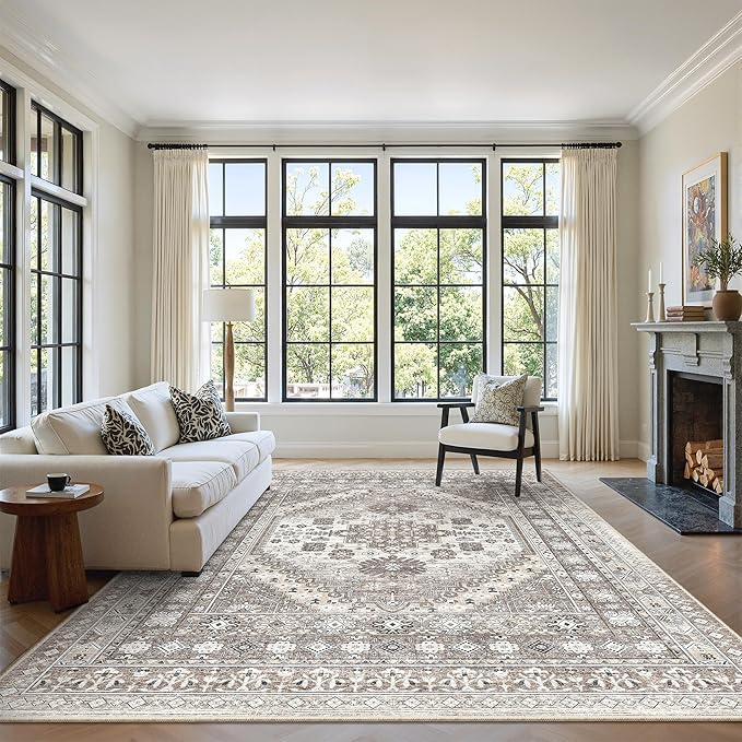 zesthome 6x9 Area Rug, Super Soft Washable Rugs by Zesthome