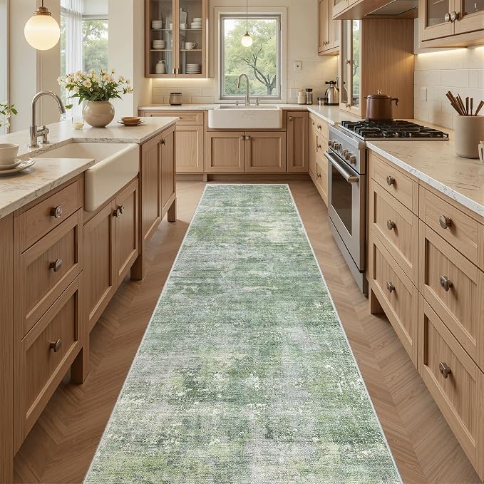 Runner Rug 2x8 Washable Non-Slip Hallway Runner Rugs by Soalmost