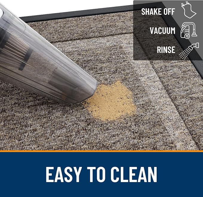 OLANLY Front Door Mat Indoor Outdoor Entrance, Waterproof All-Season, - Image 6