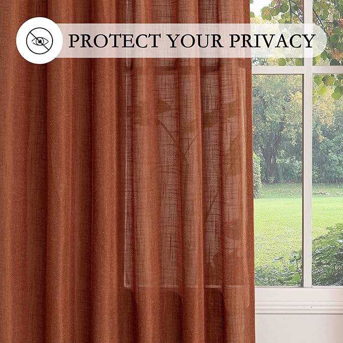 MYSKY HOME 90 Inches Long Curtains - Image 6
