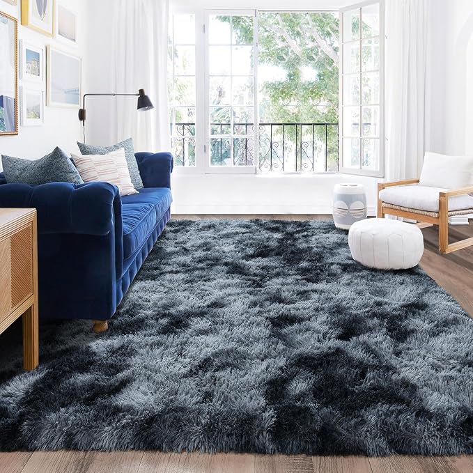 Rugs for Living Room 8x10, Soft Shaggy Modern Shag Area Rug for Bedroom - Image 6