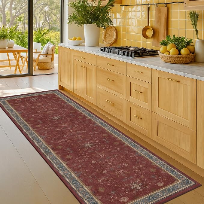 Boho 2x5 Small Kitchen Runners Rugs Non Slip - Image 6