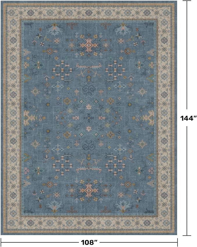 Hazo Haus Boho 9x12 Soft Rugs for Living Room - Image 2