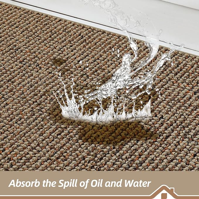 BEQHAUSE Kitchen Runner Rugs 24"x72", Non-Slip Kitchen Mats - Image 3