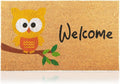 Owl - 17"x29" - Coir Door Mat - Welcome Mats by AmaruDoorMats