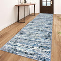 Lansny Modern Abstract Runner Rug 3x10 by lansny
