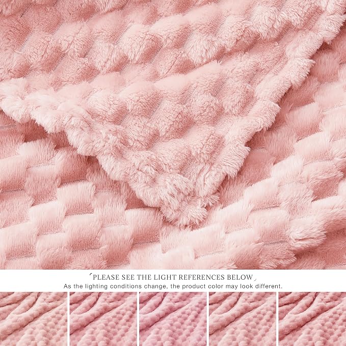 EXQ Home Fleece Throw Blanket for Couch or Bed - Image 6