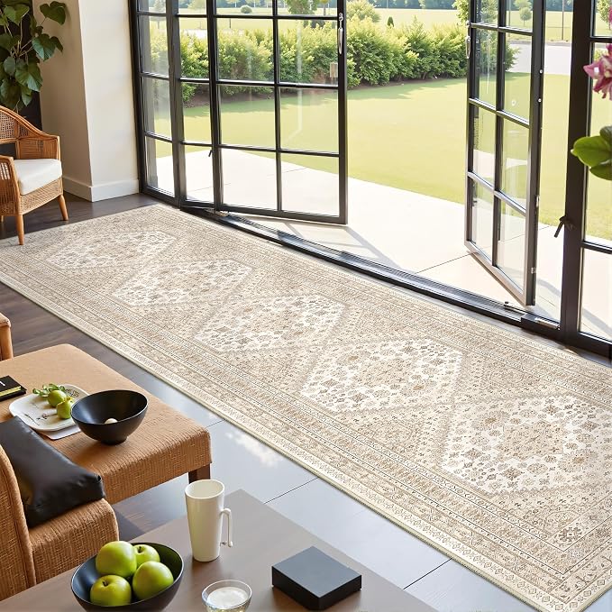 Carpet Runners for Hallway 12ft, Non-Slip Long Bathroom Rugs Runner for Kitchen - Image 4