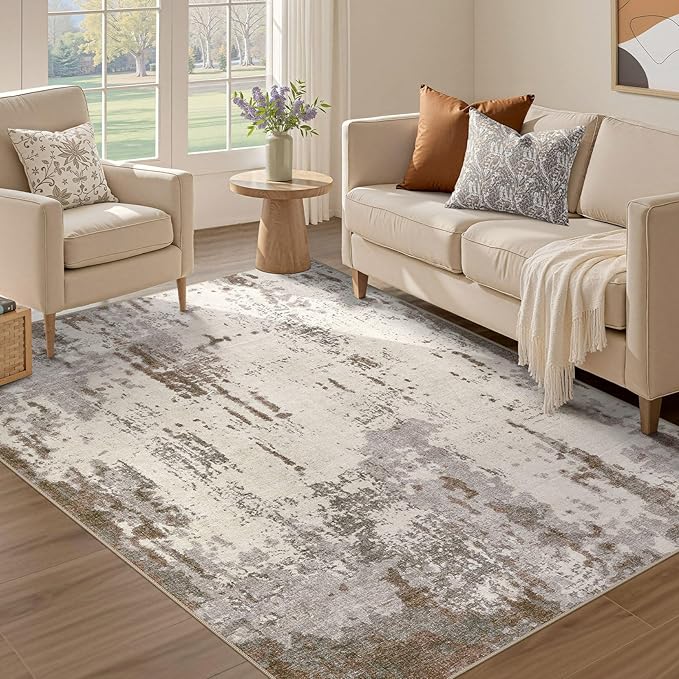UERMEI 4x6 Area Rug Living Room Rugs - Image 4