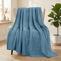 Whale Flotilla Extra Large Fuzzy Fleece Throw Blanket by WHALEFLOTILLA