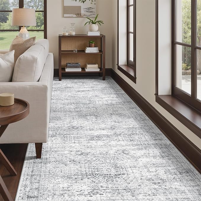 4x10 Runner Rug, Washable Hallway Runner Rug - Image 4