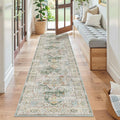 Madane Runner Rug 2x8, Washable Hallway Runner Rugs, Non-Slip Low-Pile Soft by Madane