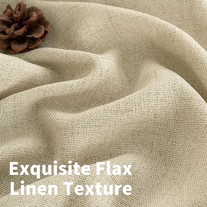 YoungsTex Linen Curtains 84 Inch Length - Image 4